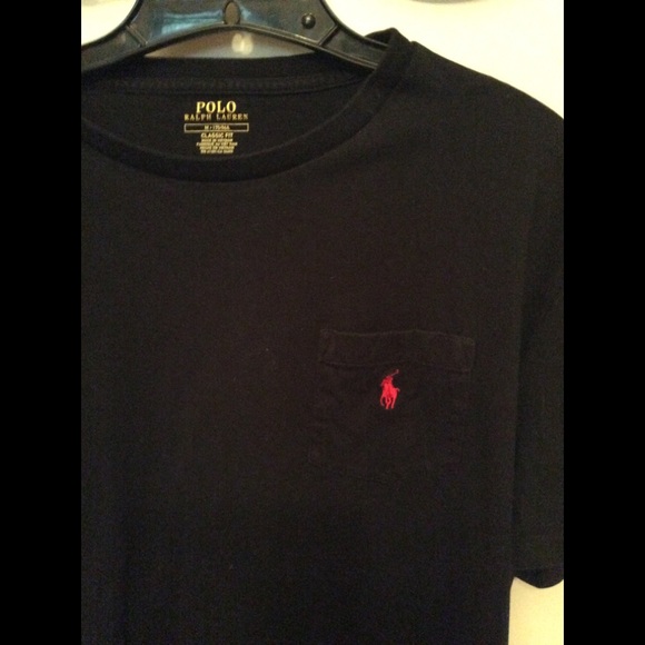Polo  Ralph Lauren  Classic Insignia Pocket Tee - Picture 5 of 6
